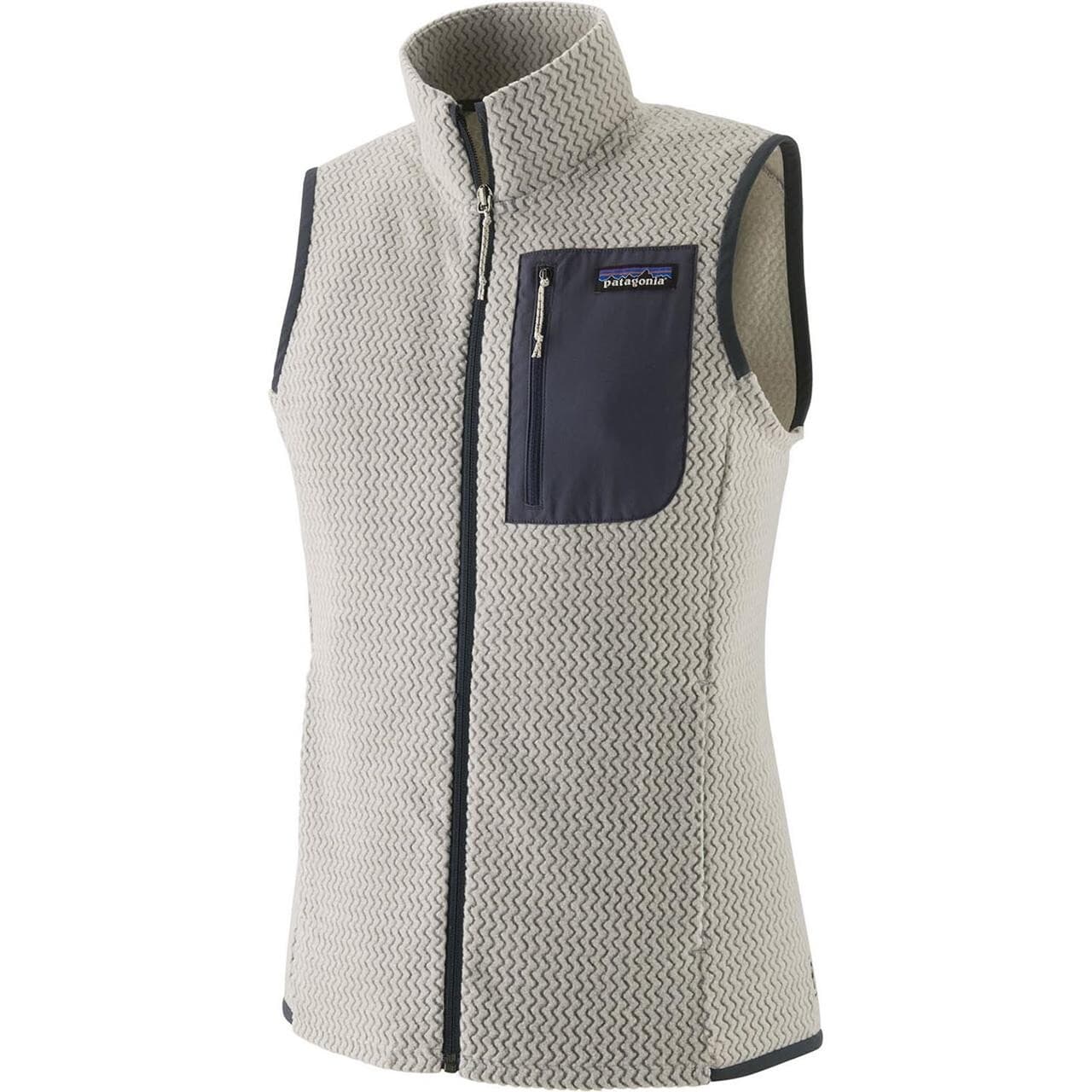 Patagonia Womens R1 Air Vest (Hvid (BIRCH WHITE) Large)