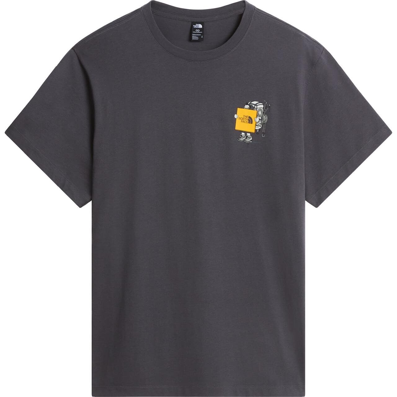 The North Face Gear Up Get Out RLX S/S Tee-graphic (Grå (ANTHRACITE GREY) Medium)