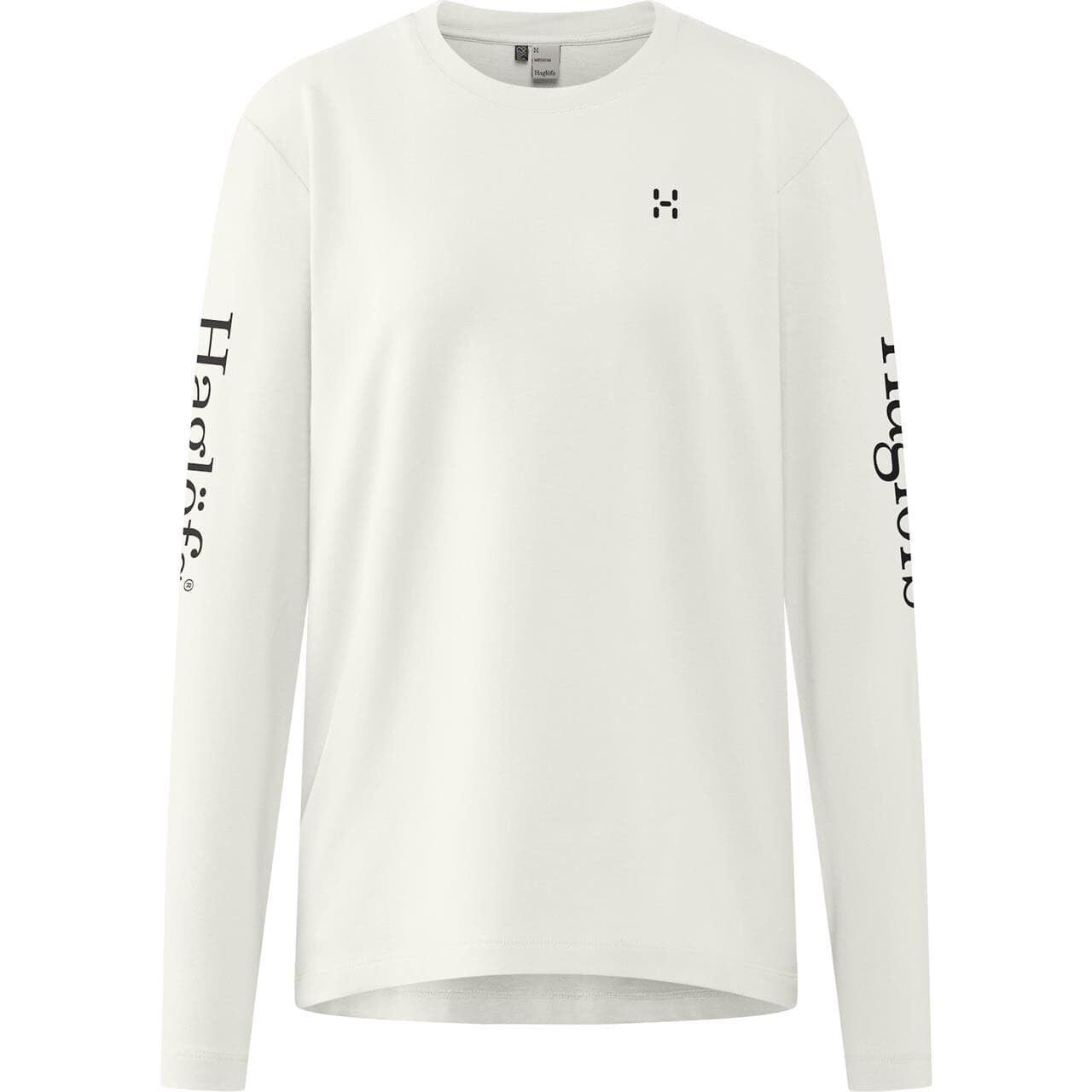 Haglöfs Womens Haglöfs L/S Tee (Hvid (SOFT WHITE 2) Large)