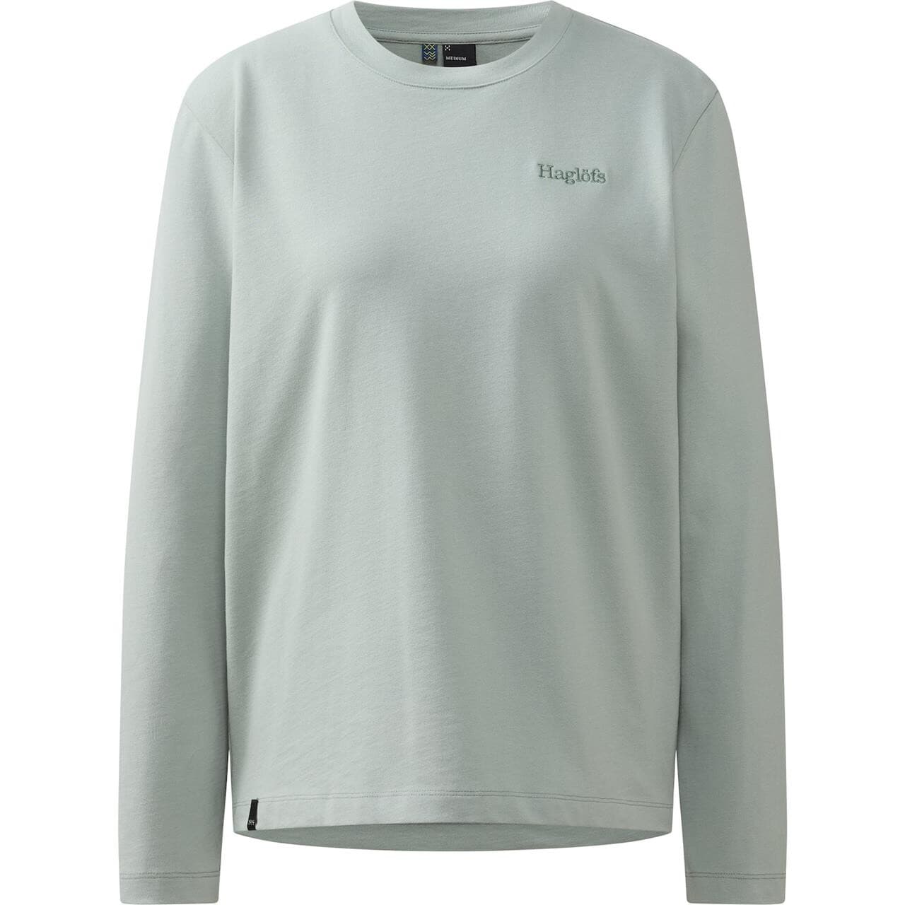 Haglöfs Womens Haglöfs L/S Tee (Grøn (DEW GREEN) Large)