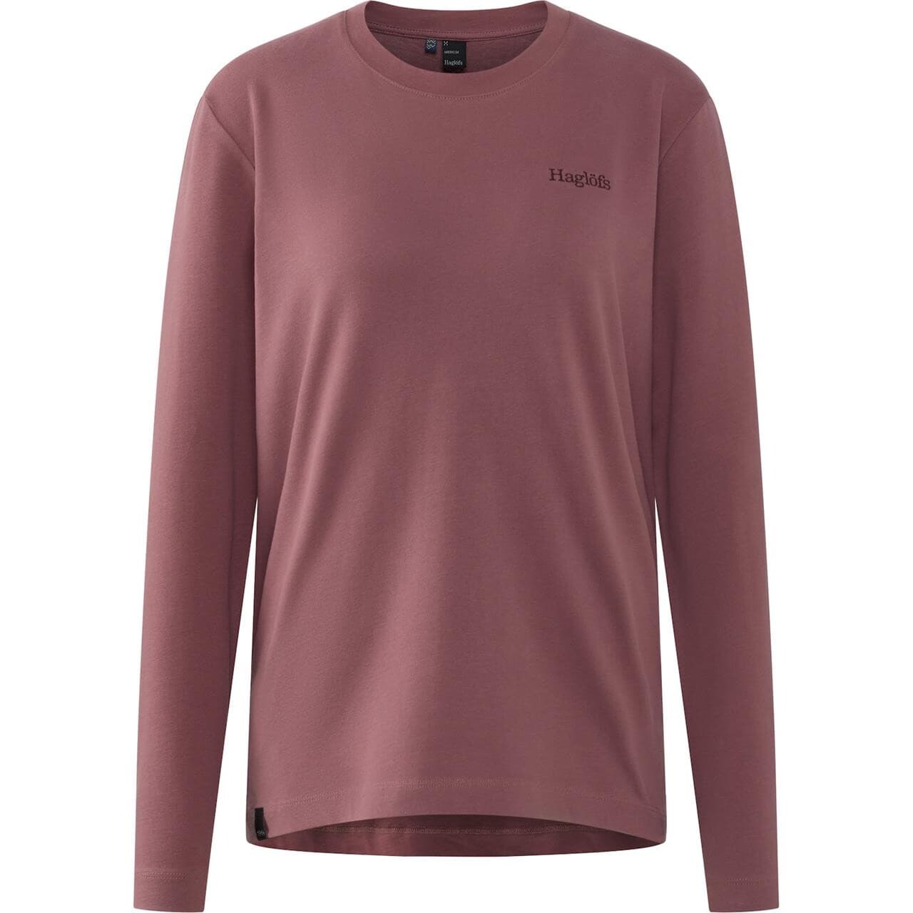 Haglöfs Womens Haglöfs L/S Tee (Lyserød (MISTY MAUVE) Medium)