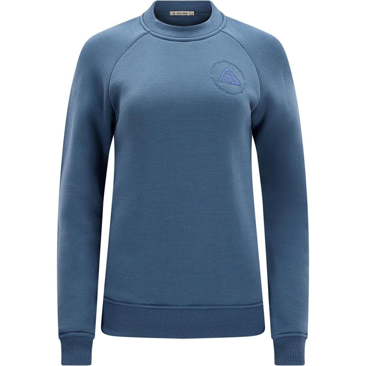 Aclima Womens Fleecewool Crewneck (Sort (JET BLACK) X-small)