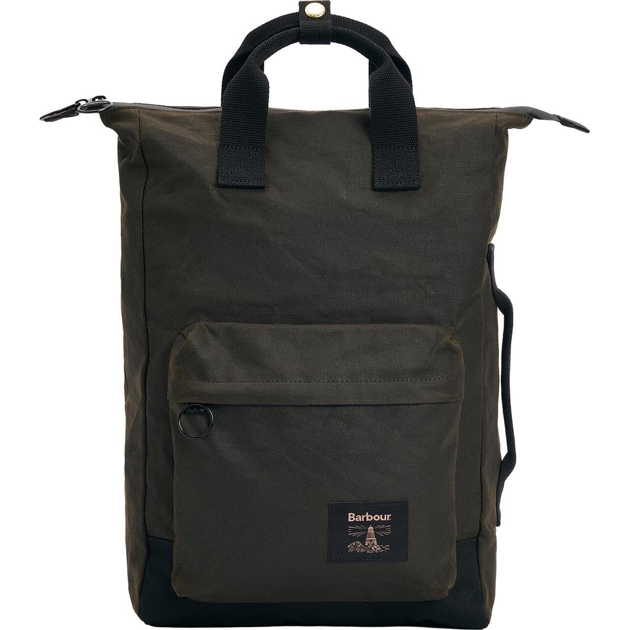 Barbour Field Wax Backpack (Grøn (OLIVE/BLACK) One size)