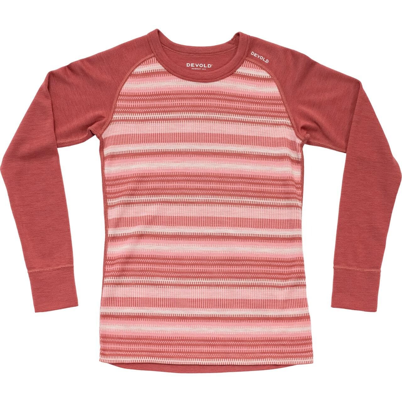 Devold Womens Signature Merino 230 Shirt (Lyserød (MARSALA) Small)