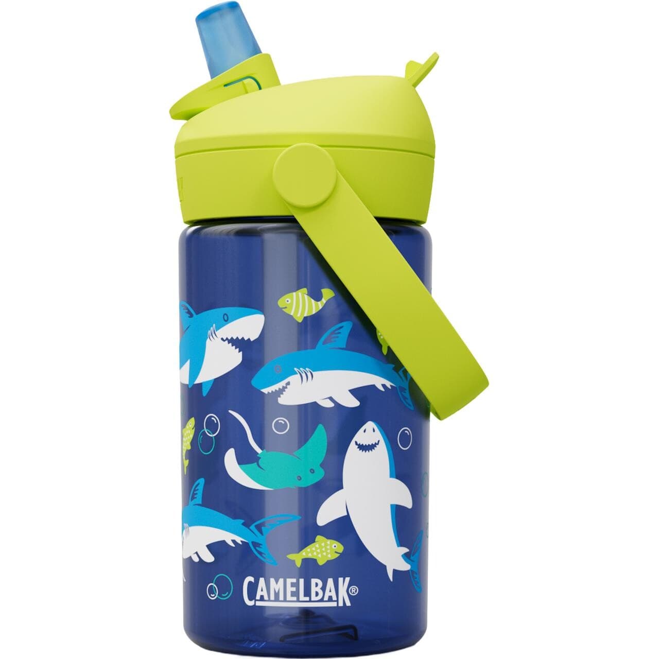 Camelbak Thrive Flip Straw Kids 0,4l 14oz (Blå (SHARKS AND RAYS))