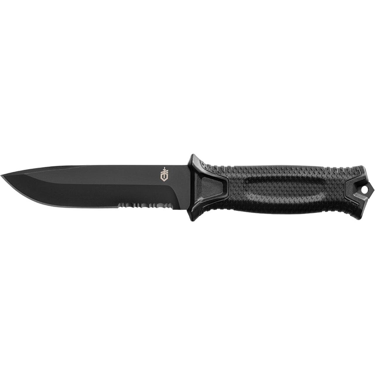 Gerber Strongarm Fixed Serrated (Sort (BLACK))