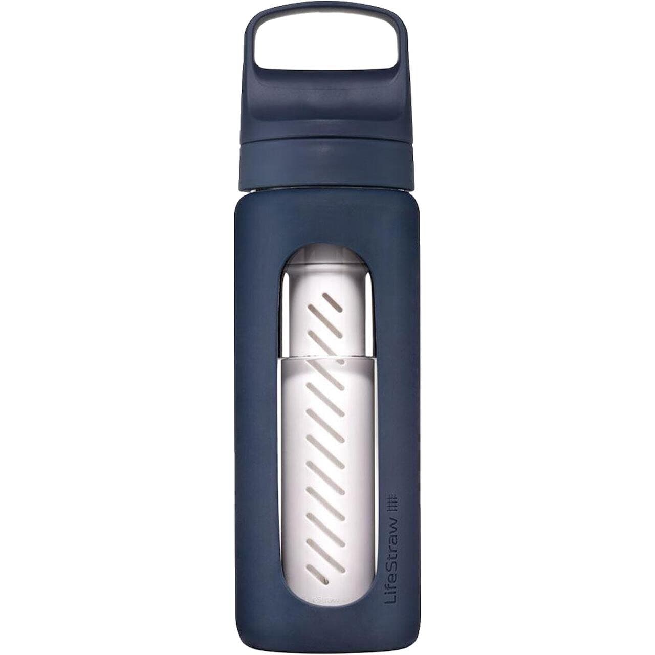 LifeStraw Go Series Glass Water Filter Bottle 0,6L (Blå (AEGEAN SEA))