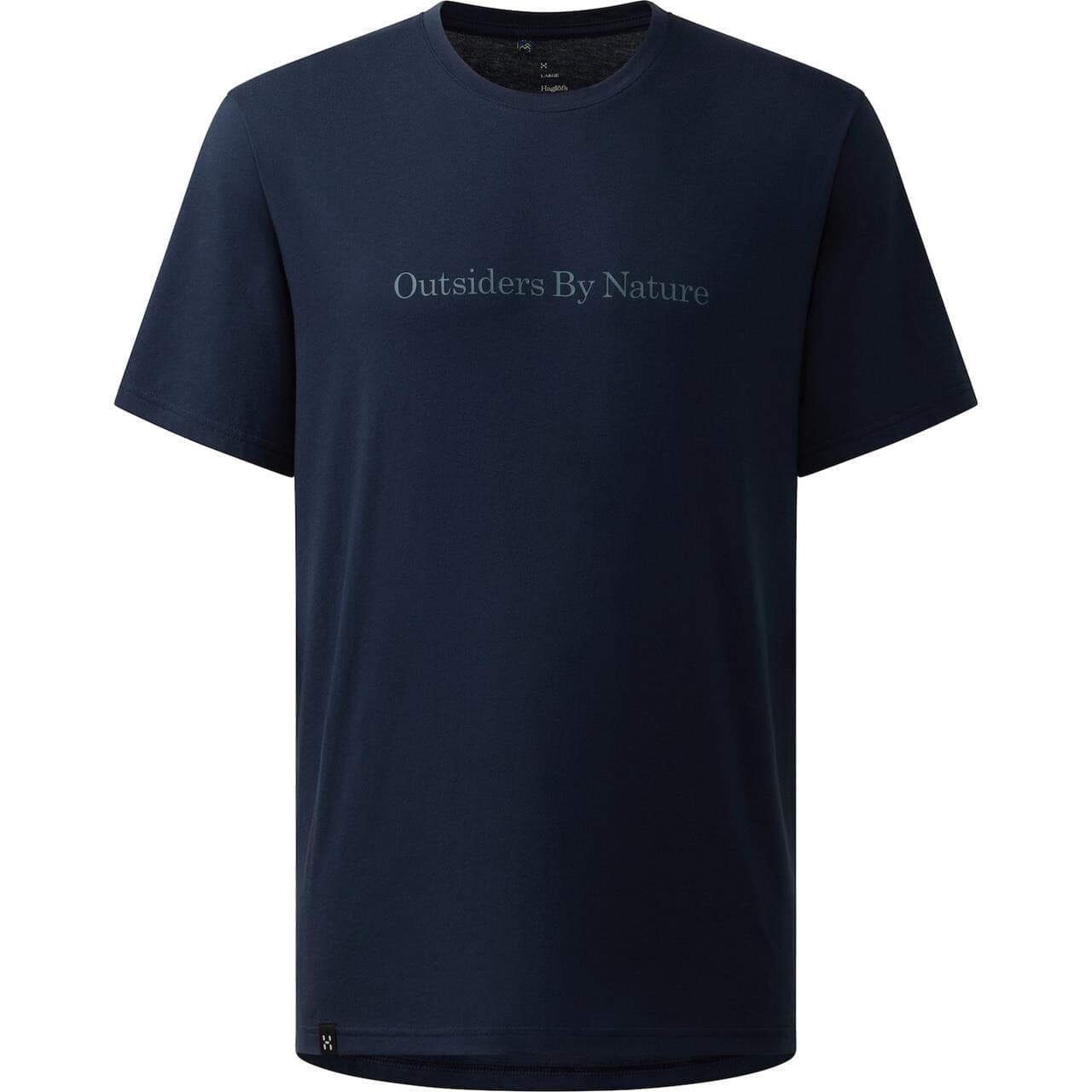 Haglöfs Mens Outsiders Graphic Tee (Blå (TARN BLUE) XX-large)
