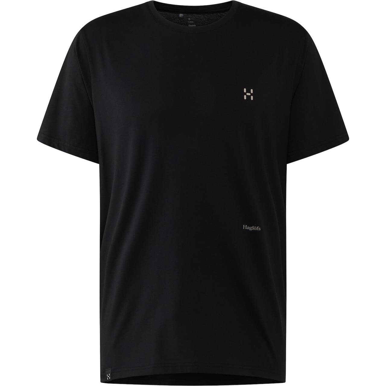 Haglöfs Mens Outsiders Graphic Tee (Sort (TRUE BLACK) XX-large)