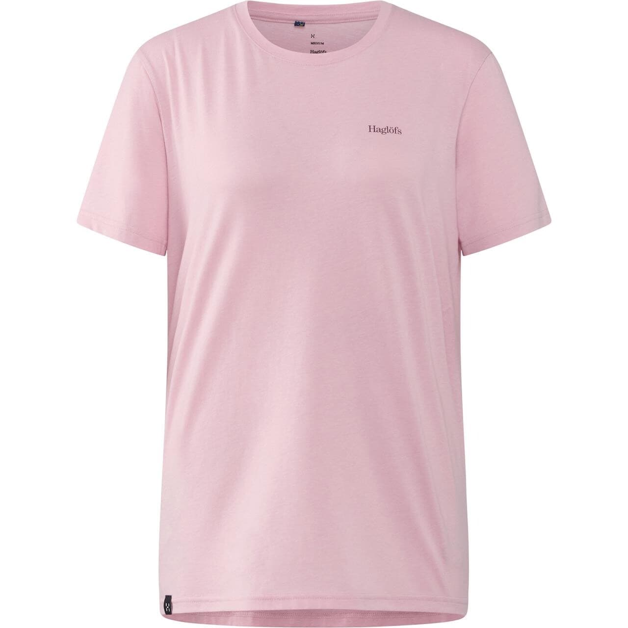 Haglöfs Womens Outsiders Graphic Tee (Lyserød (DUSTY ROSE) X-small)