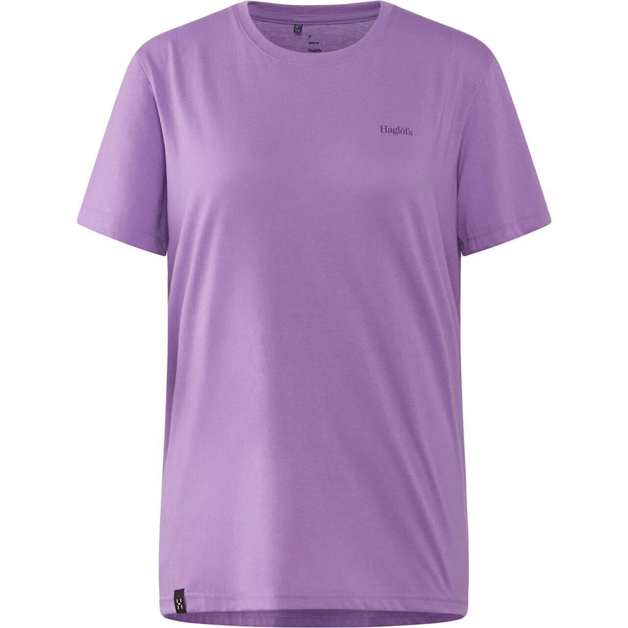 Haglöfs Womens Outsiders Graphic Tee (Lilla (PURPLE ICE 1) X-small)