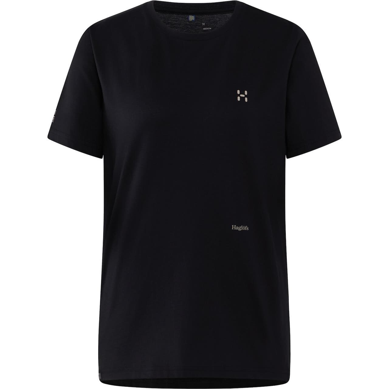 Haglöfs Womens Outsiders Graphic Tee (Sort (TRUE BLACK) X-small)