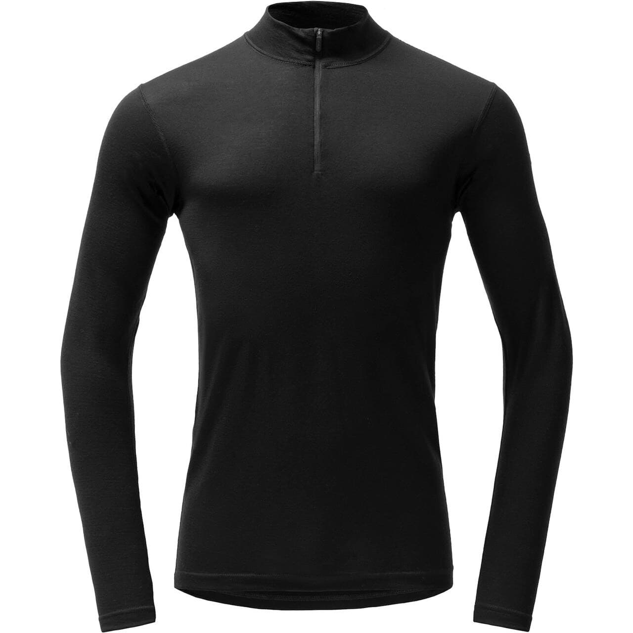 Devold Mens Breeze Merino 150 Zip Neck (Sort (BLACK) Small)