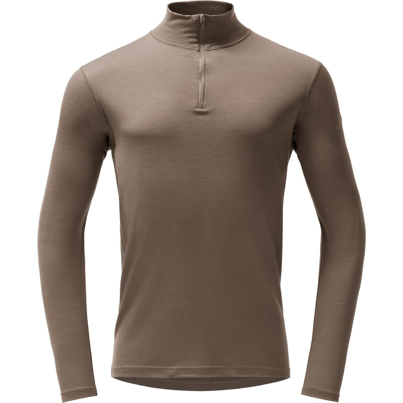 Devold Mens Breeze Merino 150 Zip Neck (Brun (FALCON) Small)