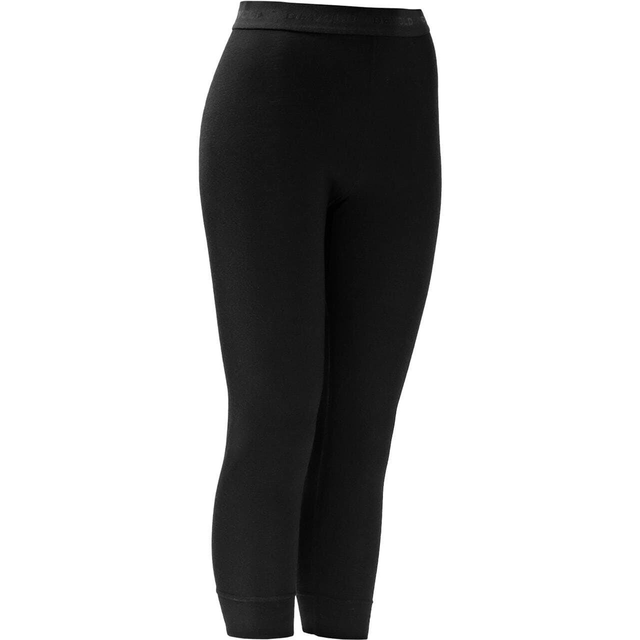 Devold Womens Breeze Plus Merino 200 3/4 Longs (Sort (BLACK) X-small)