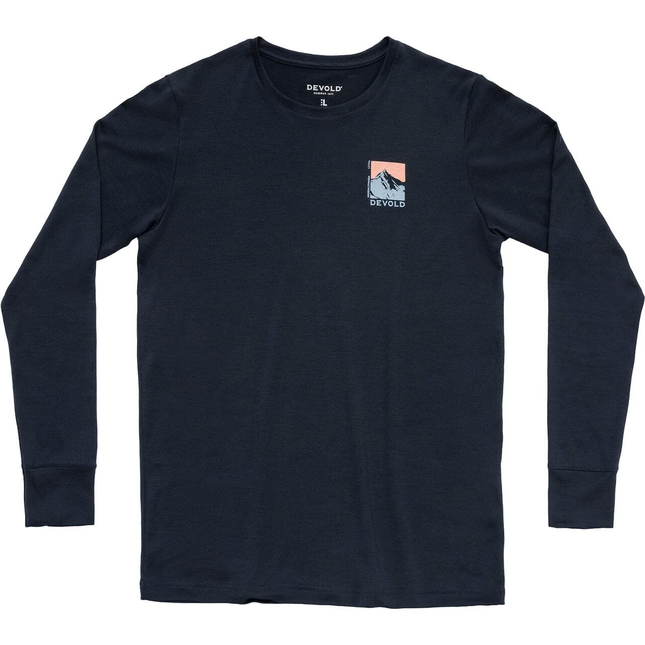Devold Mens Classic Summit L/S (Sort (INK) Small)