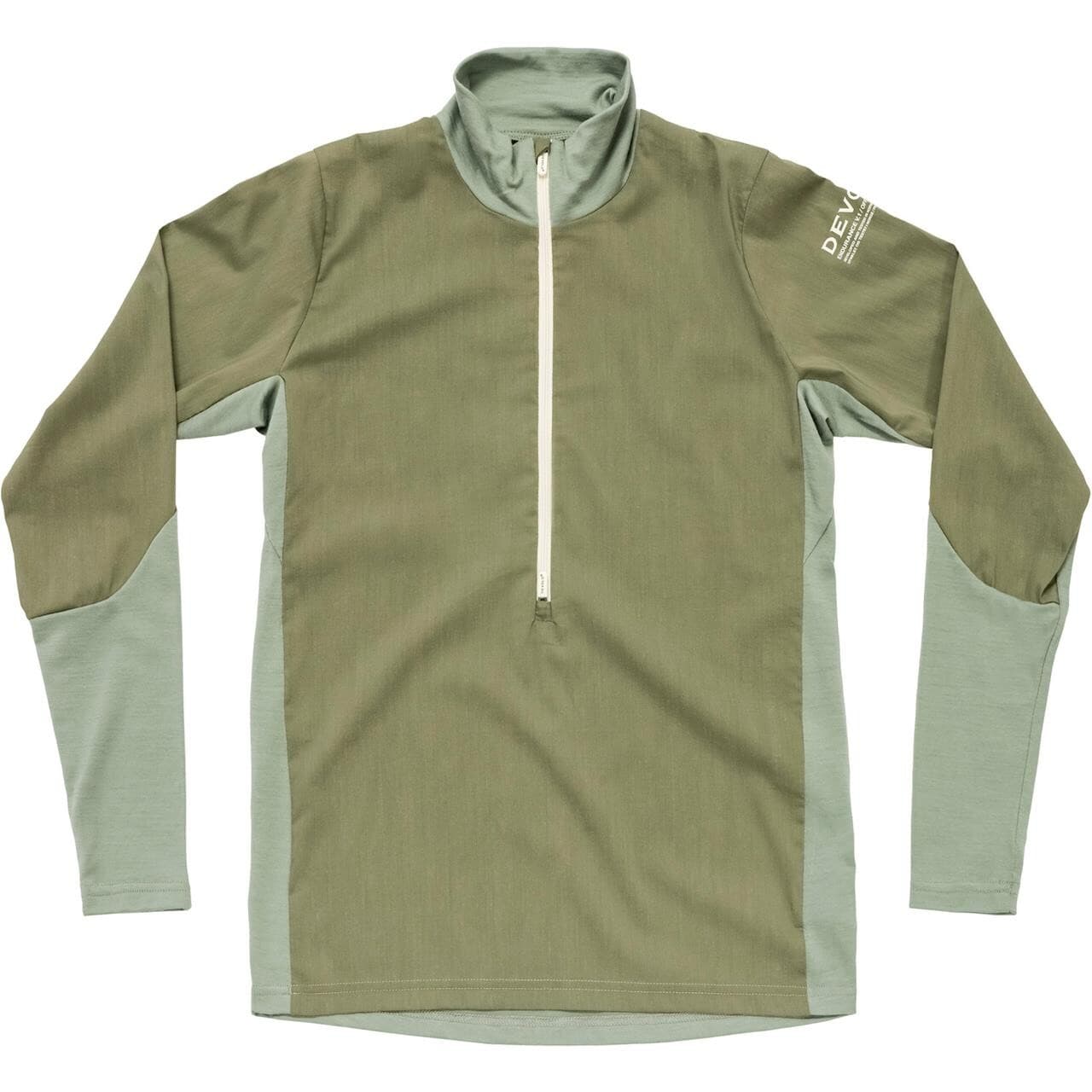 Devold Womens Endurance Merino Cover Zip (Grøn (LICHEN) Medium)