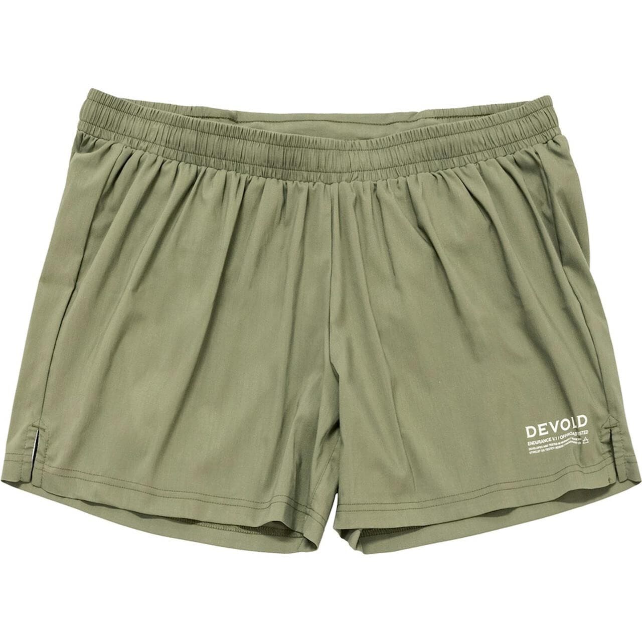 Devold Mens Endurance Merino Shorts (Grøn (LICHEN) Small)