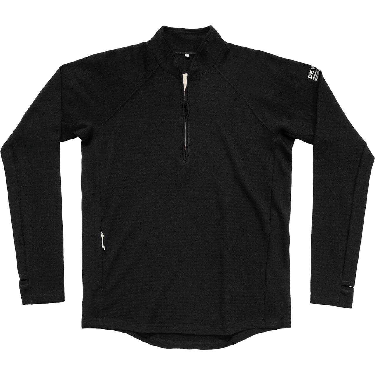 Devold Mens Endurance Merino Zip (Sort (BLACK) Medium)