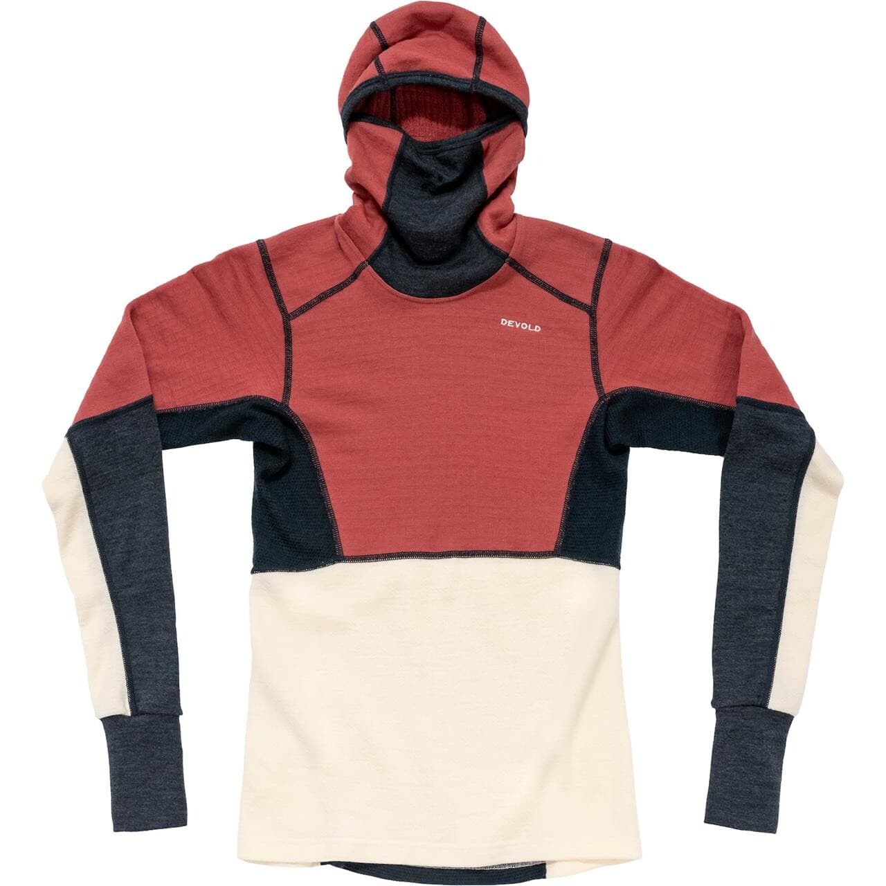 Devold Womens Expedition Arctic Pro Hoodie (Lyserød (MARSALA) X-small)