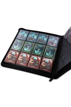 Ultimate Guard 12/24-Pocket QuadRow ZipFolio (Mappe, holder 480 kort) XenoSkin Black (Sort)
