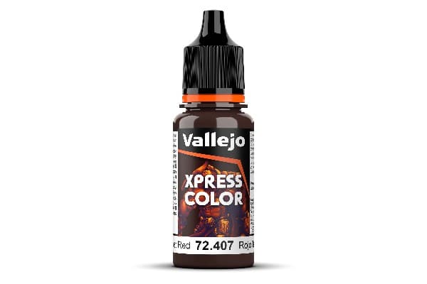 Vallejo Maling - Xpress Color: Xpress Color Velvet Red - 18ml