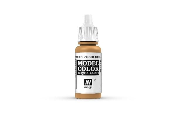 Vallejo Maling - Model Color: Medium Flesh Tone - 17ml
