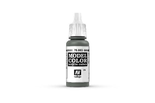 Vallejo Maling - Model Color: Gunmetal Grey - 17ml