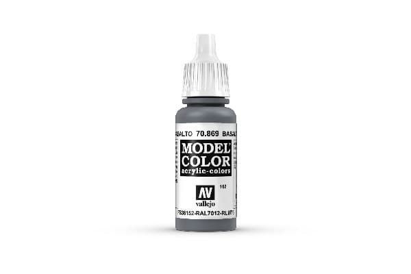 Vallejo Maling - Model Color: Basalt Grey - 17ml