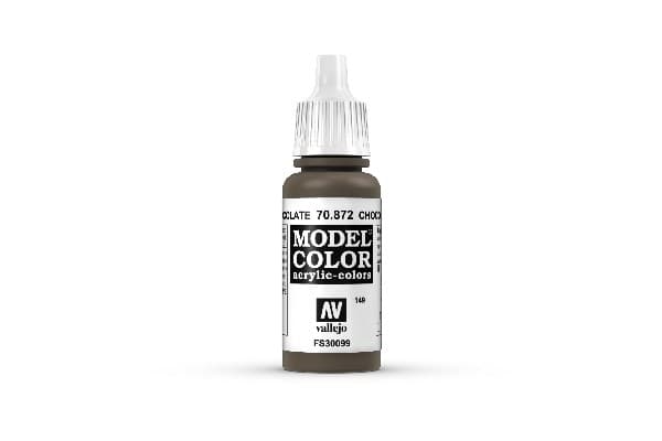 Vallejo Maling - Model Color: Chocolate Brown - 18ml