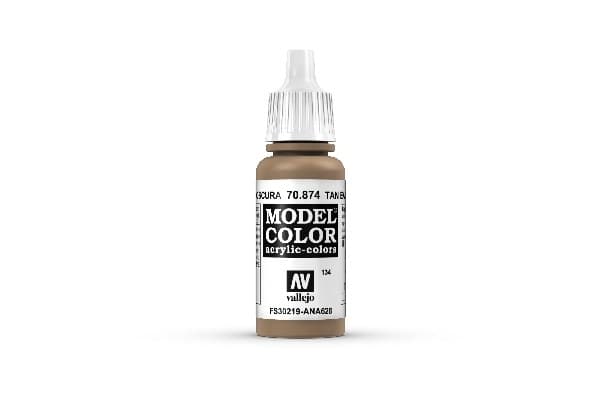Vallejo Maling - Model Color: Tan Earth - 17ml