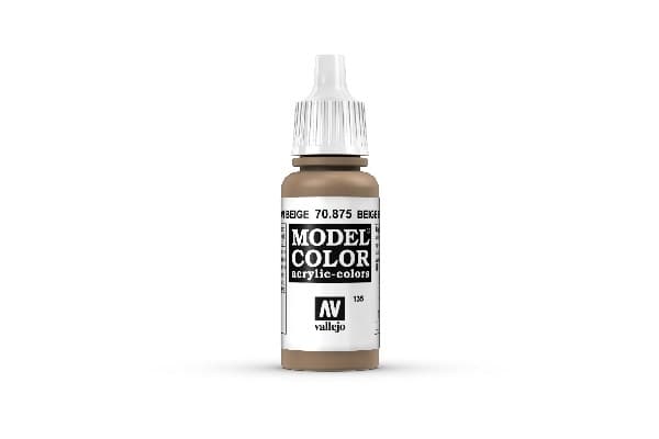 Vallejo Maling - Model Color: Beige Brown - 17ml