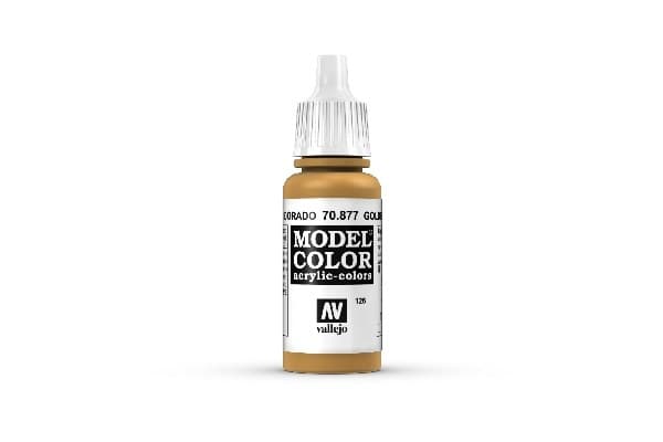 Vallejo Maling - Model Color: Gold Brown - 17ml