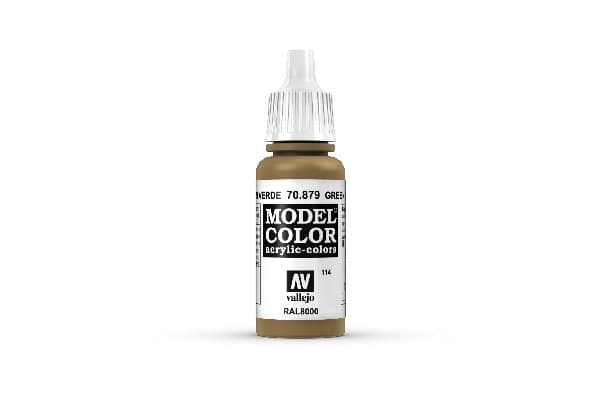 Vallejo Maling - Model Color: Green Brown - 17ml