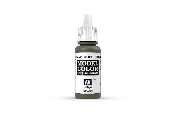 Vallejo Maling - Model Color: US Dark Green - 18ml