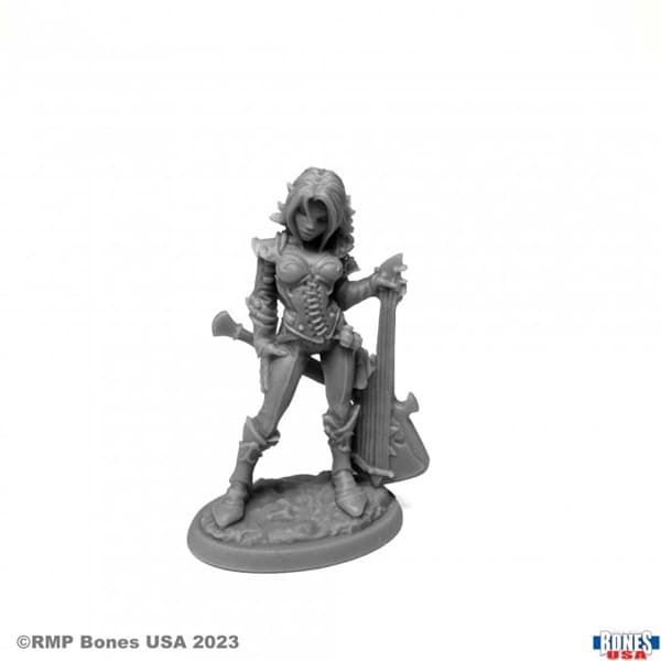 Reaper Bones USA Reaper Legends: Astrid, Elf Chronicler - Plastic Miniature