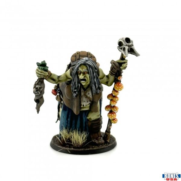 Reaper Bones USA Reaper Legends: Gertie Gristlebreath - Plastic Miniature
