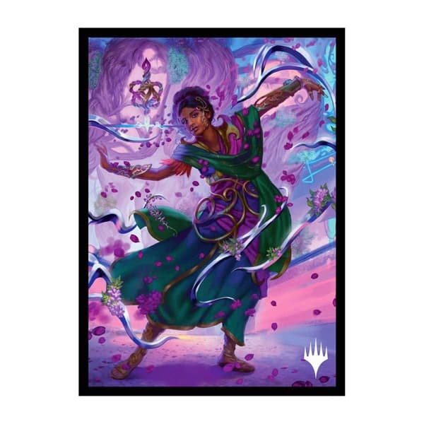 100 Lommer! Magic Aetherdrift Commander: Avishkar Living Energy - Matte Deck Protector Sleeves - Ultra Pro #38661