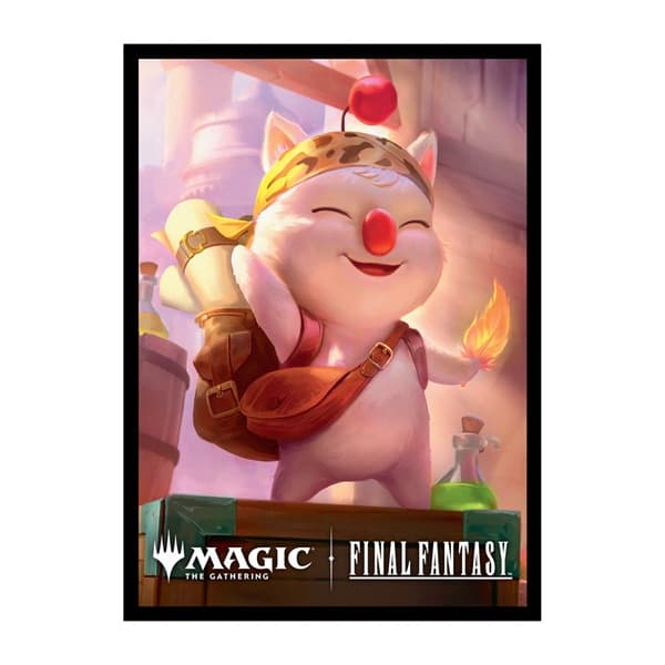 100 Lommer! Magic Universes Beyond: Final Fantasy: Stiltzkin, Moogle Merchant - Deck Protector Sleeves - Ultra Pro #38705
