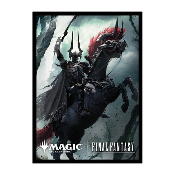 100 Lommer! Magic Universes Beyond: Final Fantasy: Summon: Primal Odin - Deck Protector Sleeves - Ultra Pro #38708