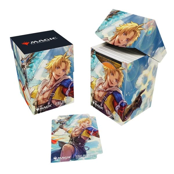 Deck Box 100+ - Magic - Universes Beyond: Final Fantasy - Commander: Tidus, Yuna's Guardian - Ultra Pro #38717