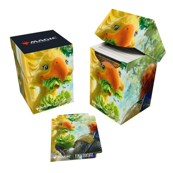 Deck Box 100+ - Magic - Universes Beyond: Final Fantasy: Gysahl Greens (Chocobo) - Ultra Pro #38725