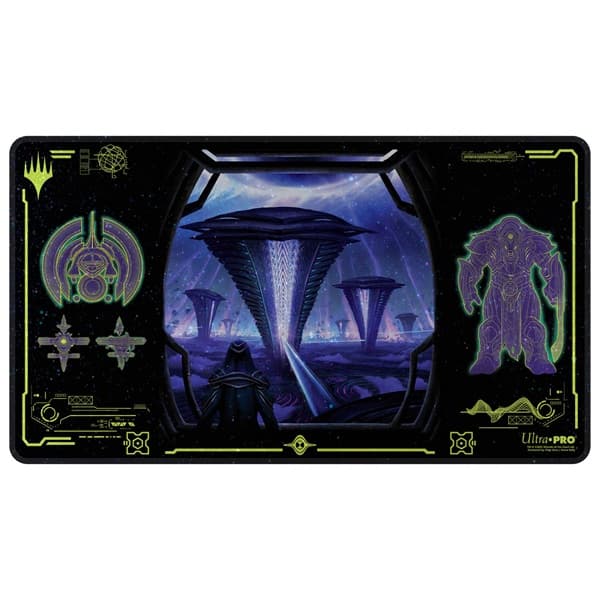Magic SpillemÃ¥tte (Playmat) - Holofoil - Edge of Eternities: Black Mythic - Ultra Pro #38885