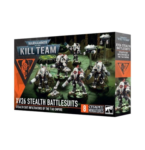 Kill Team - Box: T'au Empire (Tau) - XV26 Stealth Battlesuits (2026) - 99120113102