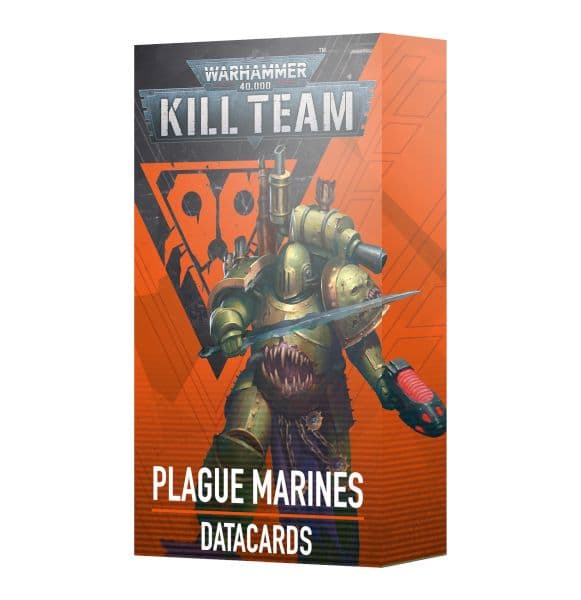Warhammer 40,000: Kill Team: Datacards - Chaos Space Marines: Plague Marines - 60050102019