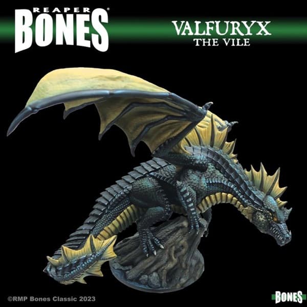 Reaper Bones Classic: Valfuryx the Vile - Plastic Miniature Deluxe Boxed Set