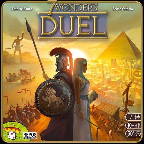 7 Wonders: Duel (Dansk) - Board Game (2-Player)