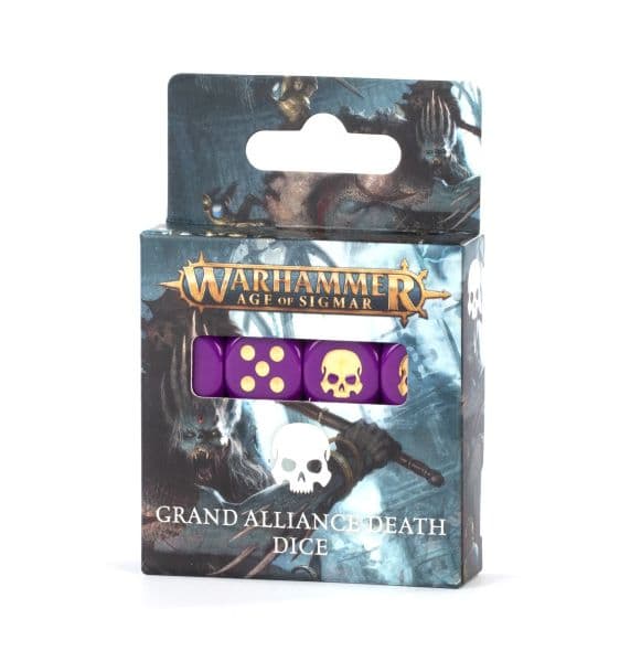 Dice (Terninger) - Warhammer: Age of Sigmar - Grand Alliance: Death (16d6) - 99220299107