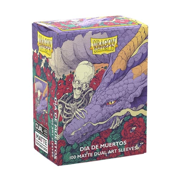 Dragon Shield Deck Protectors - Matte Dual Art Sleeves: Dia De Muertos 2026 - 100 lommer - Dragonshield - Sleeves #AT-12192