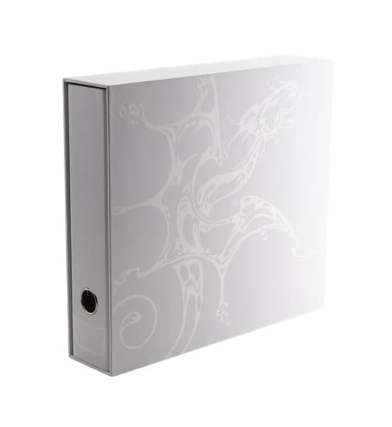 Dragon Shield - 4-Ring Slipcase Binder (Album/Ringbind) - Sanctuary: White - Dragonshield #AT-33603
